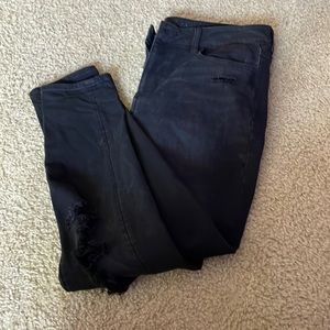 Black American Eagle Skinny Jeans!